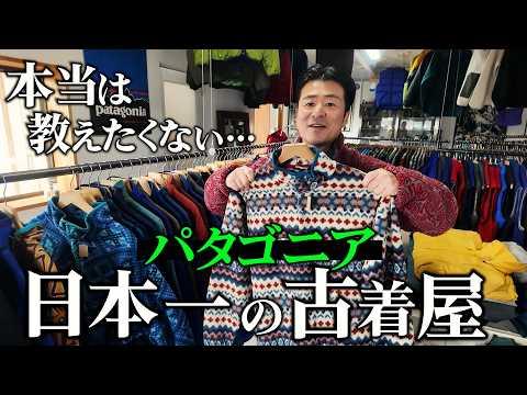 【日本一】本当は教えたくない…パタゴニア古着の名店【古着屋巡り】