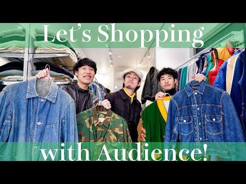 【USヴィンテージ🇺🇸】高円寺に新しく出来た古着屋で視聴者さんとお買い物!【高円寺オレゴン】