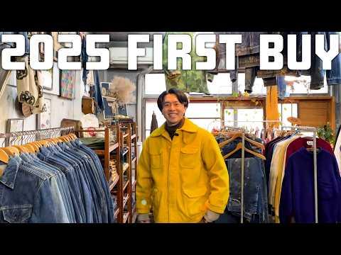 【初売り】知る人ぞ知る”熊本で1番ヴィンテージデニムが揃う古着屋”で初買い!?