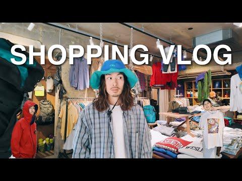 【大阪古着】夫婦でアウトドア古着屋に春服買いに行ってきた⛰️👩🏼🧔🏽♀️